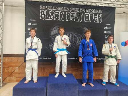 Tri medalje za kamniške judoiste na Black Belt Openu v Zagrebu (4)